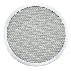 Winco APZS-9 9" Round Seamless Pizza Screen, Aluminum Replacement Image