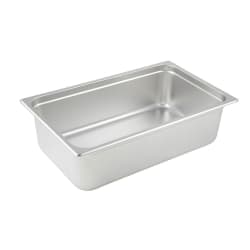 Winco SPJL-106 Full Size Steam Pan, Stainless Replacement Image