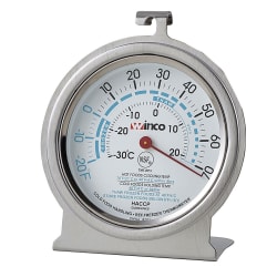 Winco TMT-RF2 Refrigerator Freezer Thermometer, Dial Type, 20 to 70 Temperatu... Replacement Image