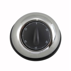 Winco TIM-78 Mechanical Timer, Long Ring, Stainless Replacement Image