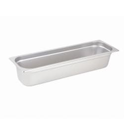 Winco SPJL-4HL Half Size Long Steam Pan, Stainless Replacement Image