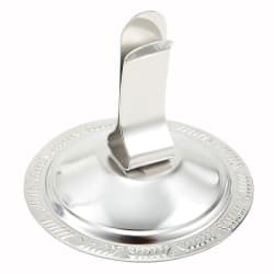 Winco MH-2C 2 1/2" Tabletop Menu Card Holder - Stainless Replacement Image