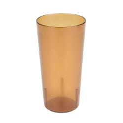 Cambro 2000P2153 22 oz Amber Textured Plastic Tumbler Replacement Image