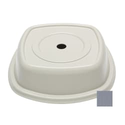 Cambro 124VS191 12 1/4" Round Versa Plate Cover - Granite Gray Replacement Image