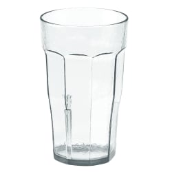 Cambro LT16152 16 oz Clear Hammered Plastic Tumbler Replacement Image