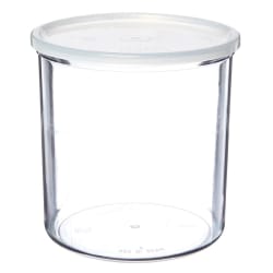 Cambro CCP27152 2 7/10 qt Salad Crock with Lid - Polycarbonate, Clear Replacement Image