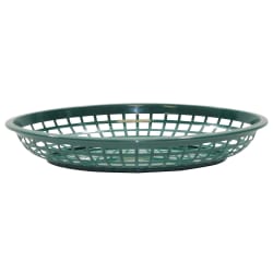Tablecraft 1084FG Jumbo Basket - 11 3/4" x 9" x 1 3/4", Polypr... Replacement Image