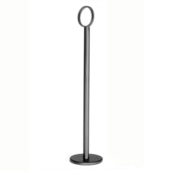 Tablecraft BK1908 8" Number Card Holder - Steel, Black Replacement Image