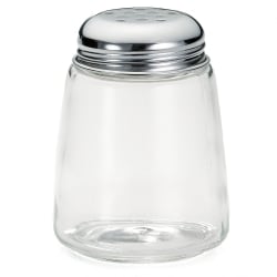 Tablecraft 261 8 oz Cheese Shaker w/ Modern Glass, Chrome Plated Perforated T... Replacement Image