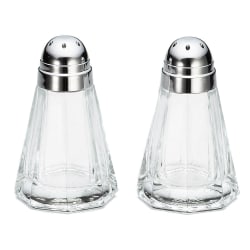 Tablecraft 80S&P-2 1/2 oz Salt/Pepper Shaker - Glass, 3"H Replacement Image