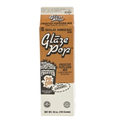 Gold Medal 2525 Caramel Glaze Pop w/ (12) 28 oz Cartons Replacement Image