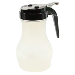 Tablecraft PP410BK 10 oz Teardrop Dripcut Server - Polypropylene, Black ABS T... Replacement Image