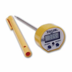 Taylor 9842FDA Digital Instant Read Pocket Thermometer w/ 5" Stem, -40 t... Replacement Image
