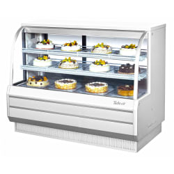 Turbo Air TCGB-60-W-N 60 1/2" Full Service Bakery Display Case w/ Curved... Replacement Image
