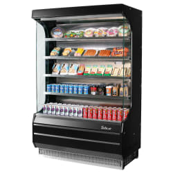Turbo Air TOM-40-B-N 39" Vertical Open Air Cooler w/ (5) Levels, 115v Replacement Image
