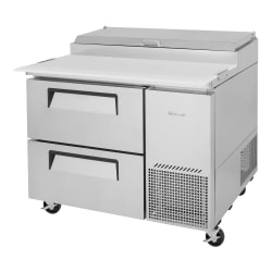 Turbo Air TPR-44SD-D2-N 44" Super Deluxe Pizza Prep Table w/ Refrigerate... Replacement Image