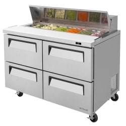 Turbo Air TST-48SD-D4-N 48 1/4" Super Deluxe Sandwich/Salad Prep Table w... Replacement Image
