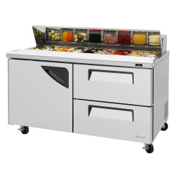 Turbo Air TST-60SD-D2-N 60 1/4" Super Deluxe Sandwich/Salad Prep Table w... Replacement Image