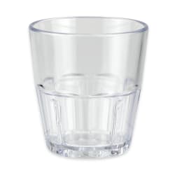 GET 5 1/2 oz Clear Plastic Rocks Tumbler (9955-1-CL) Replacement Image
