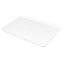 Carlisle Rectangular Market Tray, 25 5/8" x 17 7/8", Pearl White (2... Replacement Image