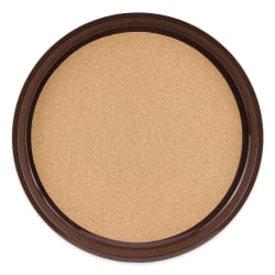 GET 14" Round Serving Tray, Plastic, Brown (RCT-14-BR) Replacement Image