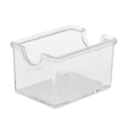 GET Rectangular Sugar Caddy - Plastic, Clear (SC-66-CL) Replacement Image