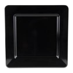 GET 12" Square Melamine Dinner Plate, Black (ML-12-BK) Replacement Image