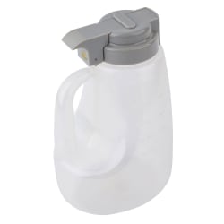 Tablecraft PP48G 48 oz Option™ Round Dripcut Server - Polypropylene, Gray Pla... Replacement Image
