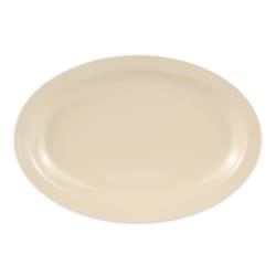 GET 10" x 6 3/4" Oval Supermel Platter - Melamine, Tan (OP-610-T) Replacement Image