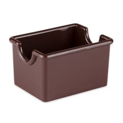 GET Rectangular Sugar Caddy - Plastic, Brown (SC-66-BR) Replacement Image