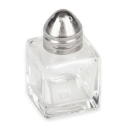 Winco G-100 1/2 oz Salt/Pepper Shaker - Glass, 2"H Replacement Image