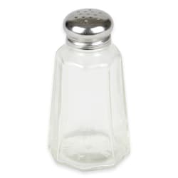 Winco G-106 2 oz Salt/Pepper Shaker - Glass, 3 3/5"H Replacement Image