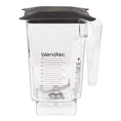 Blendtec WILDSIDE-S 3 qt WildSide Jar w/ Soft Lid & Wingtip Blade, Ounce... Replacement Image