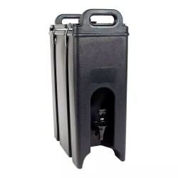Cambro 500LCD110 5 gal Camtainer® Insulated Beverage Dispenser, Black Replacement Image
