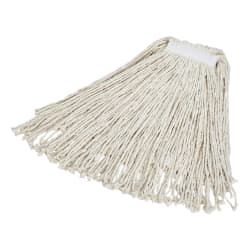 Rubbermaid FGV11800WH00 Economy Mop Head - #24, 1" Headband, Cotton Yarn... Replacement Image