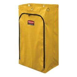 Rubbermaid 1966719 24-gal Replacement Bag w/ Zipper for Janitorial Cart - Vin... Replacement Image