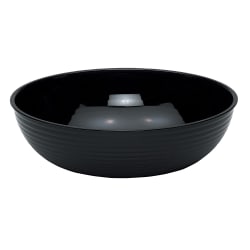 Cambro RSB10CW110 10" Round Camwear Bowl - 3 1/5 qt Capacity, Black Replacement Image