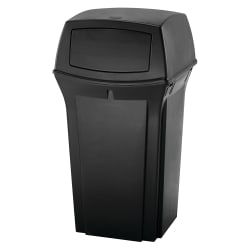 Rubbermaid FG843088BLA 35 gal Ranger Classic Container - Black Replacement Image