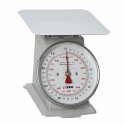 Winco SCAL-62 Scale, 6 1/2"Dial, 2 lb x 1/4 oz Graduation Replacement Image