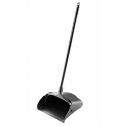Rubbermaid FG253100BLA Lobby Pro Upright Dust Pan - Black Replacement Image