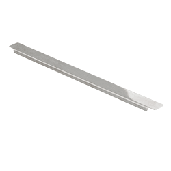 Vollrath 75012 Steam Table Adaptor Bar - 12 15/16x1x1/4" Stainless Replacement Image