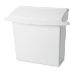 Rubbermaid FG614000WHT Sanitary Napkin Receptacle - White Replacement Image