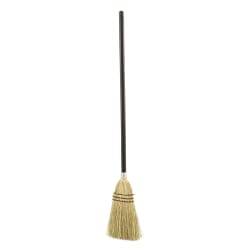 Rubbermaid FG637300BRN 38"L Lobby Broom w/ Straight Corn Bristles &... Replacement Image