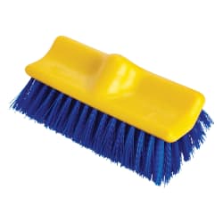 Rubbermaid FG633700BLUE 10" Floor Scrub Brush - Poly Blue Replacement Image