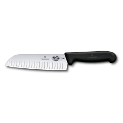 Victorinox 5.2523.17-X2 Granton Edge Santoku Knife w/ 7" Blade, Black Fi... Replacement Image