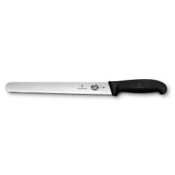 Victorinox 5.4233.25-X3 Wavy Slicer Knife w/ 10" Blade, Black Fibrox® Ny... Replacement Image