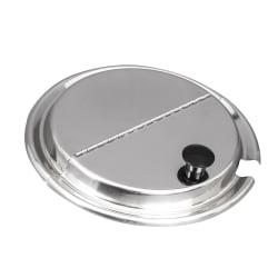 Vollrath 47488 Hinged Inset Cover - Mirror-Finish Stainless Steel Replacement Image