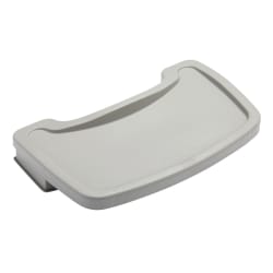 Rubbermaid FG781588PLAT Tray for Sturdy Chair Youth Seat, Platinum Replacement Image
