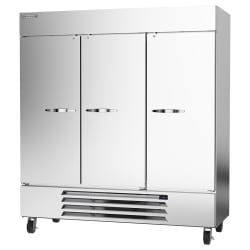 Beverage-Air HBR72HC-1 75" Three Section Reach In Refrigerator, (3) Left... Replacement Image