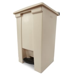 Rubbermaid FG614400BEIG 12 gal Step-On Container - Beige Replacement Image